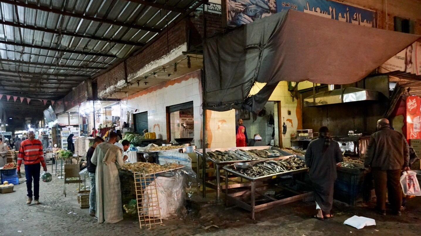 Hurghada, Egypt, market