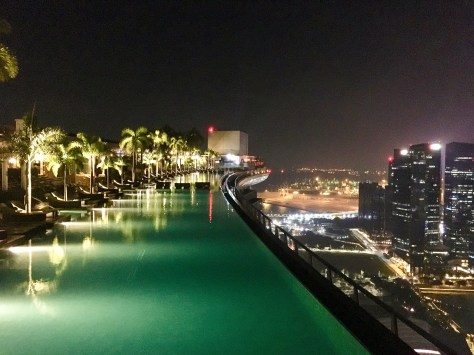 Marina Bay Sands, infinity pool, Singapore, Asia