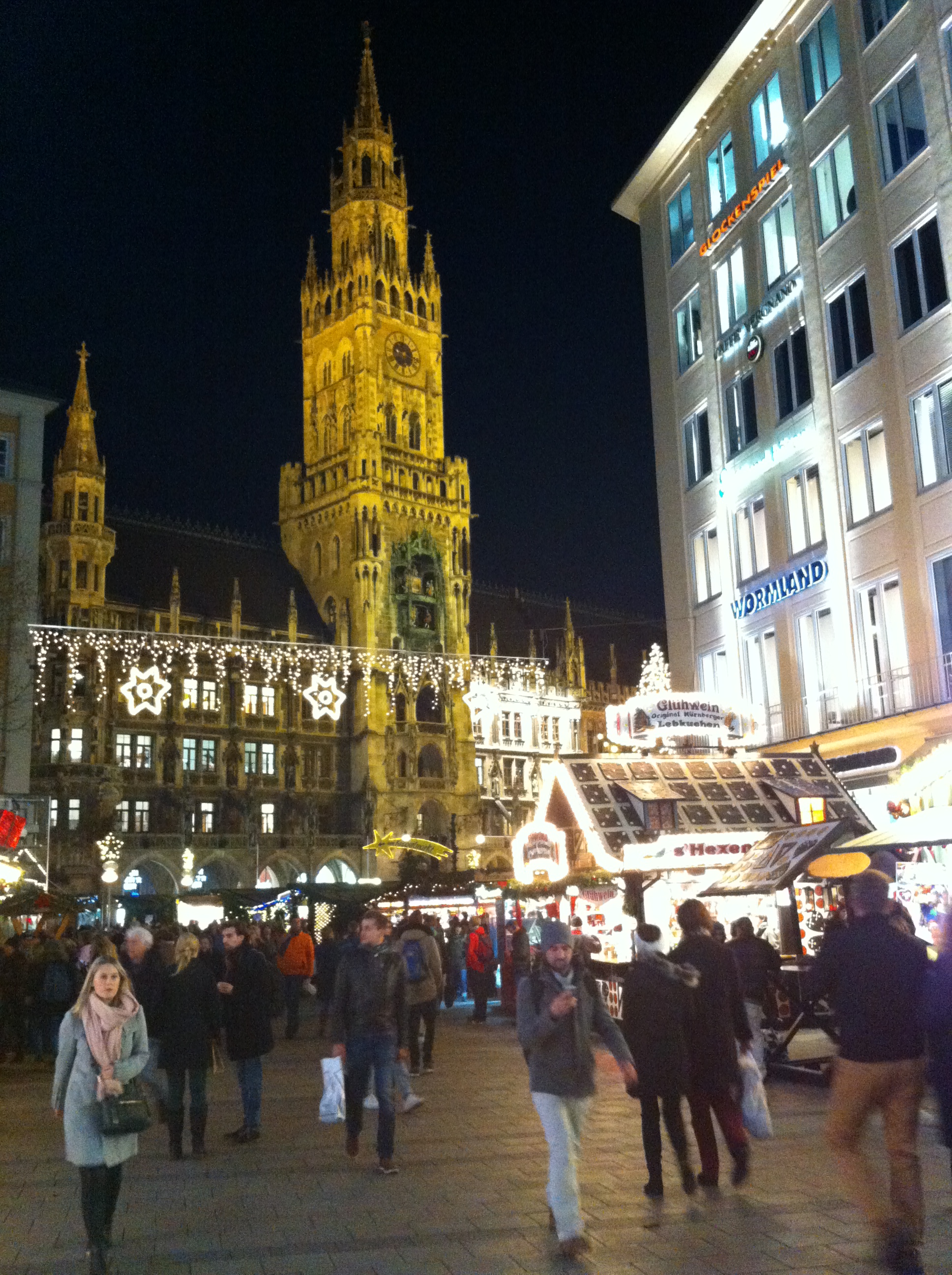 Christmas Market in Munich, Germany