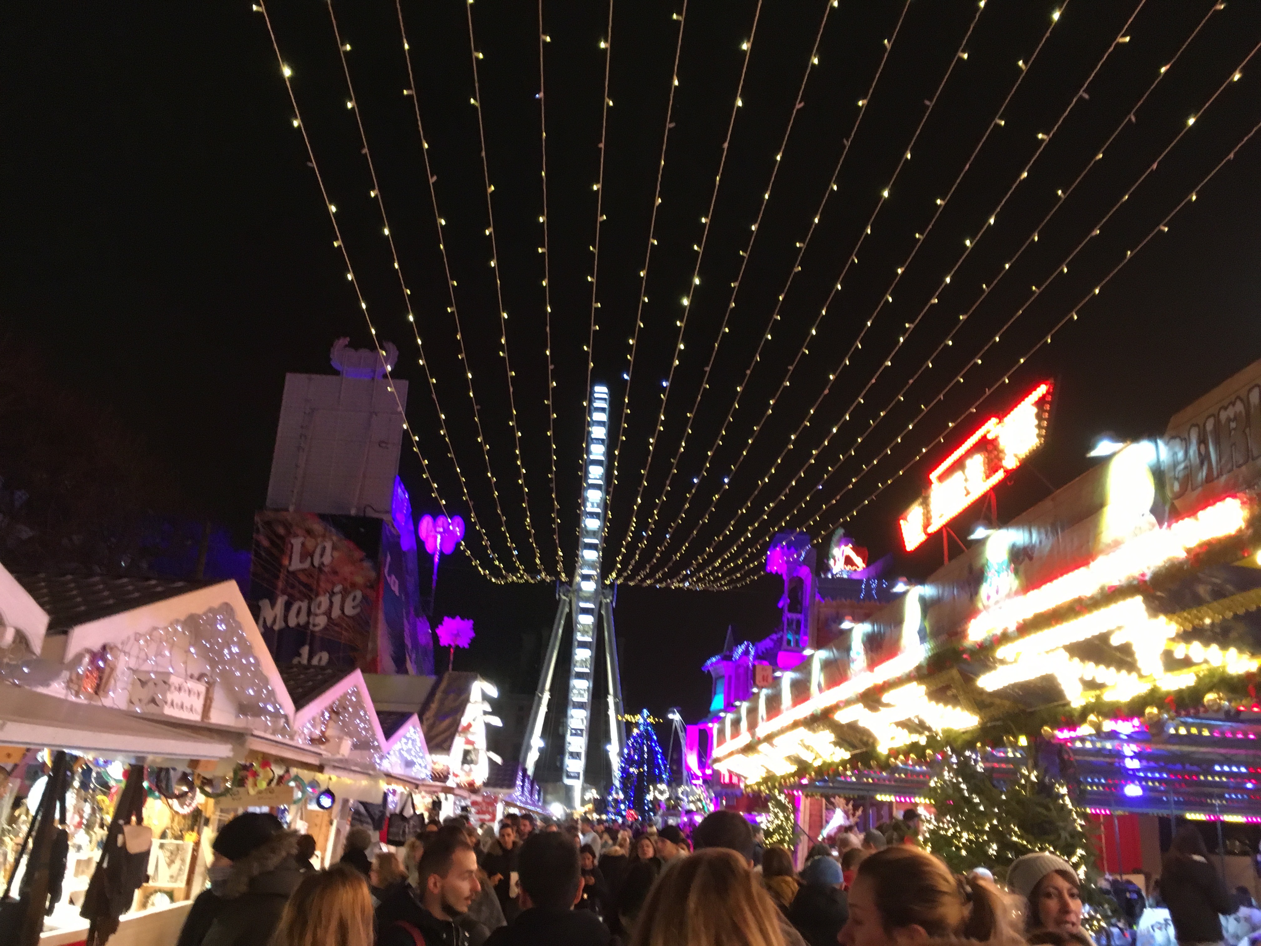 Paris in December, Christmas market in Jardin des Tuileries