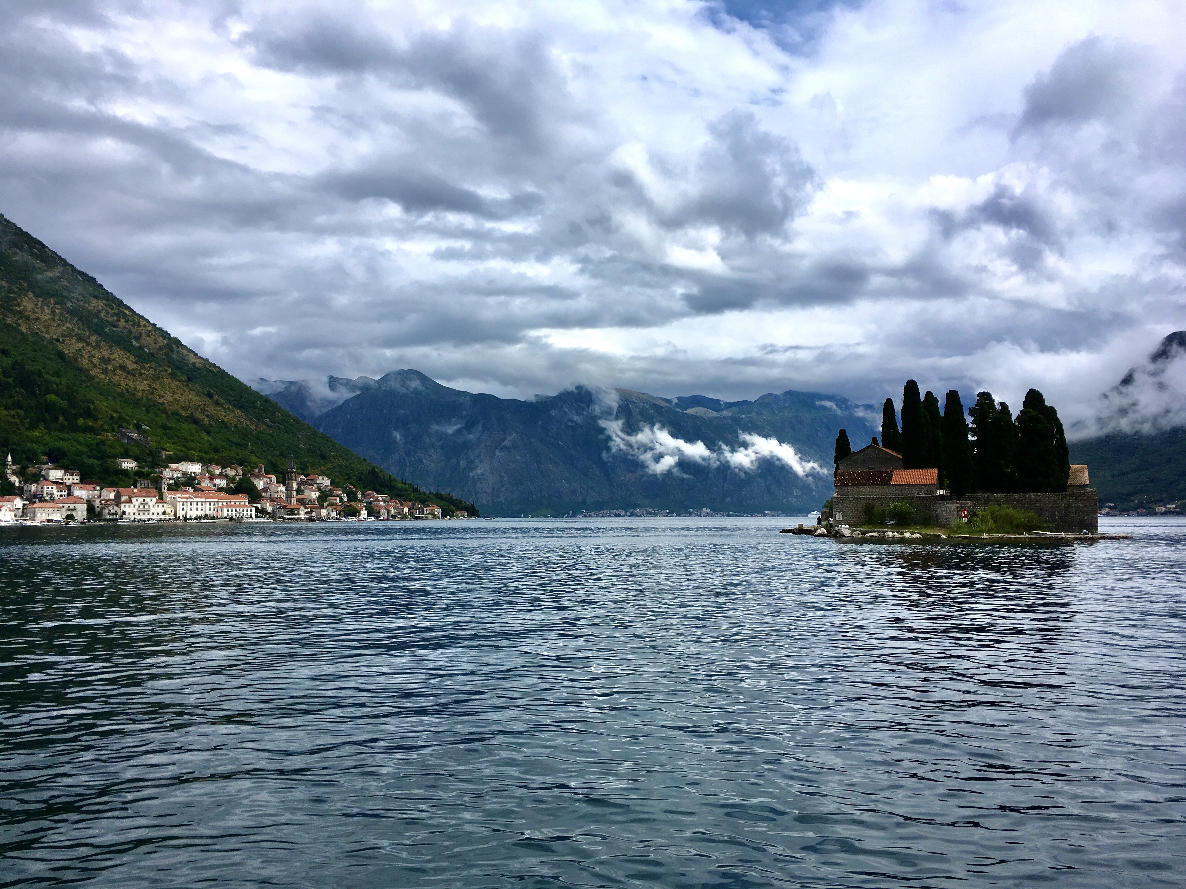 Perast, Montenegro, Our Lady of the Rocks (Gospa od Skrpjela)