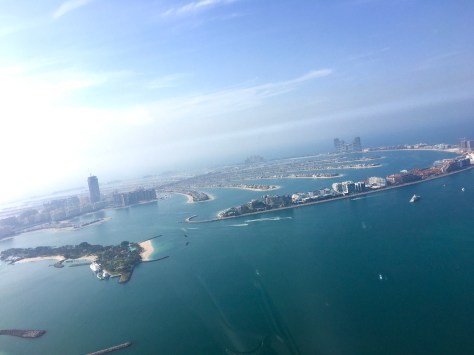 Dubai, The Palm, aerial view