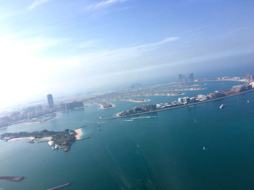 Dubai, The Palm, aerial view