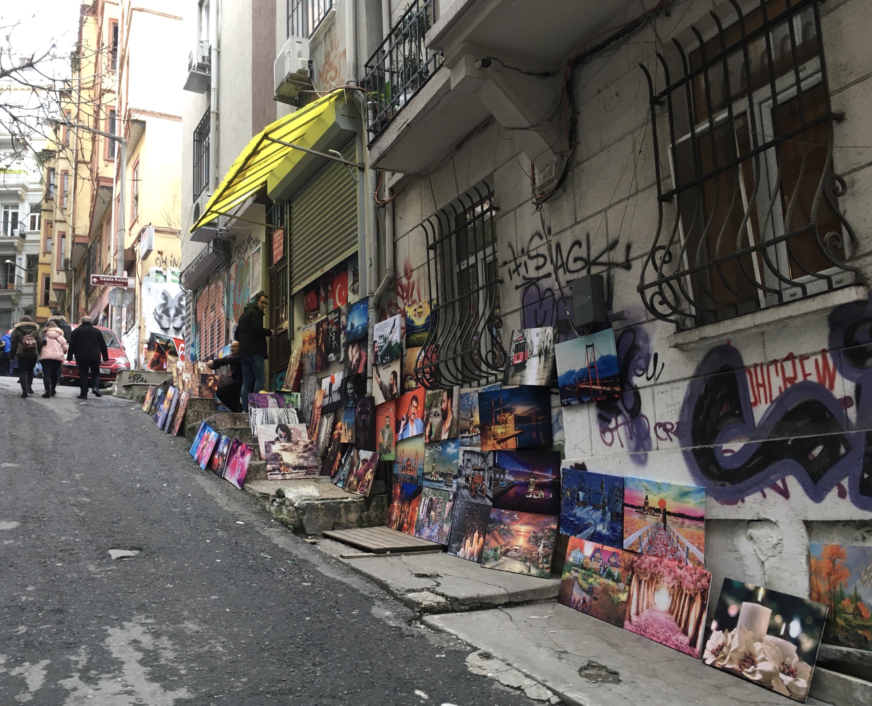 Karakoi, old Galata, Istanbul, Turkey,