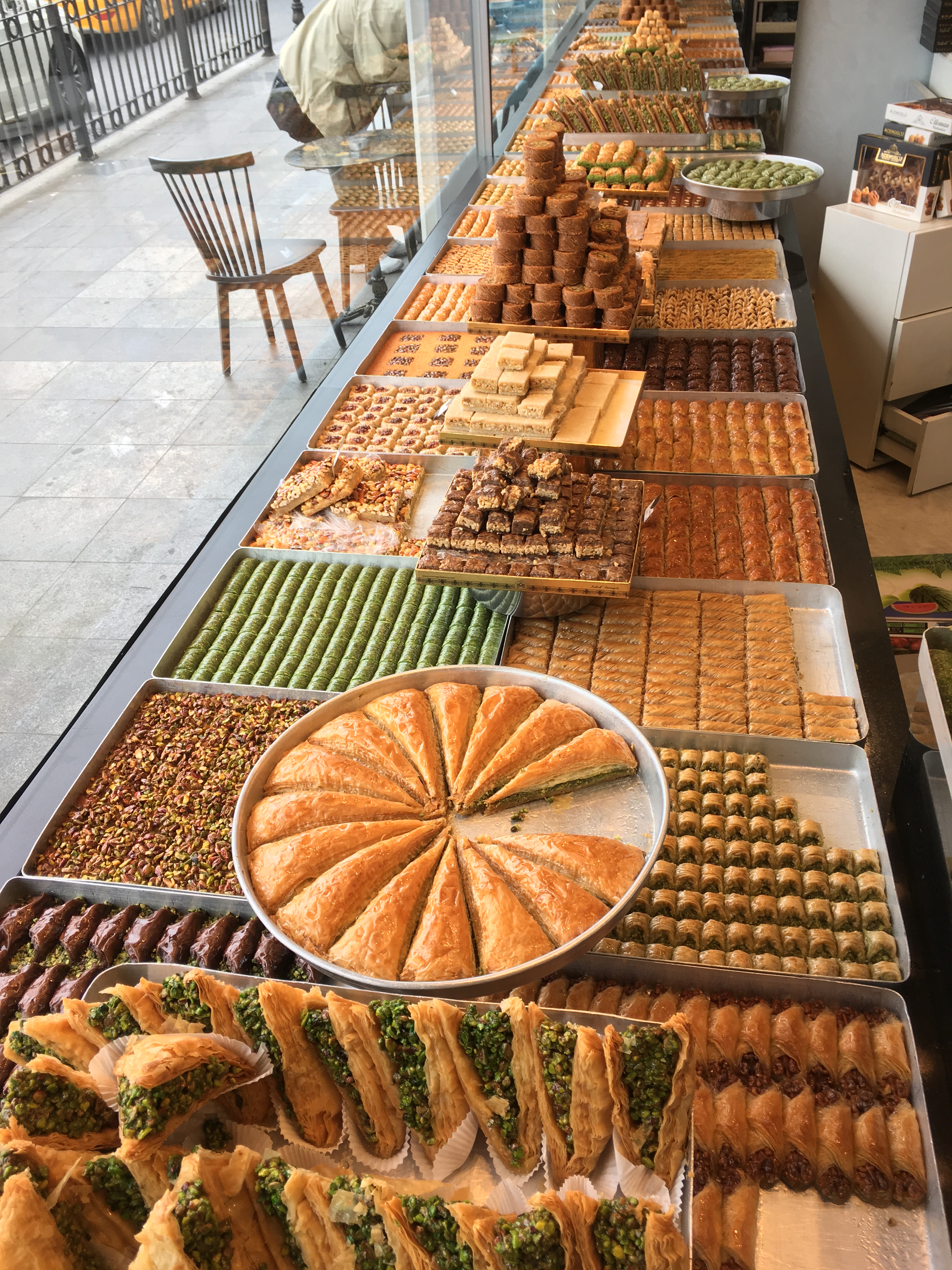Istanbul desert, Turkish sweets