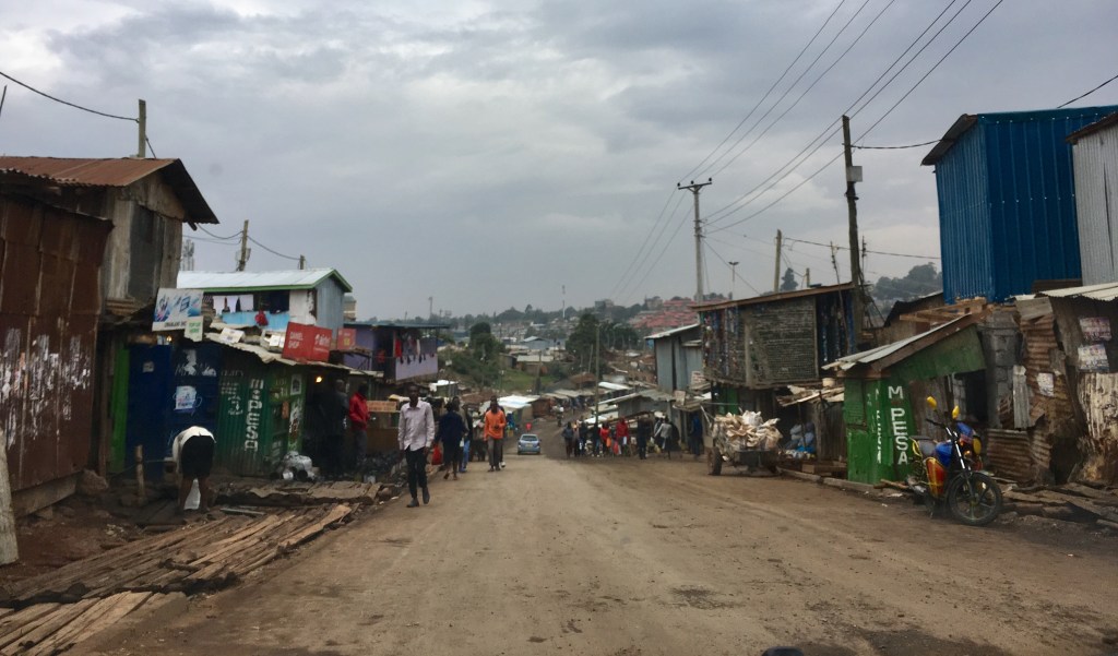 Kibera slum, Nairobi, Kenya