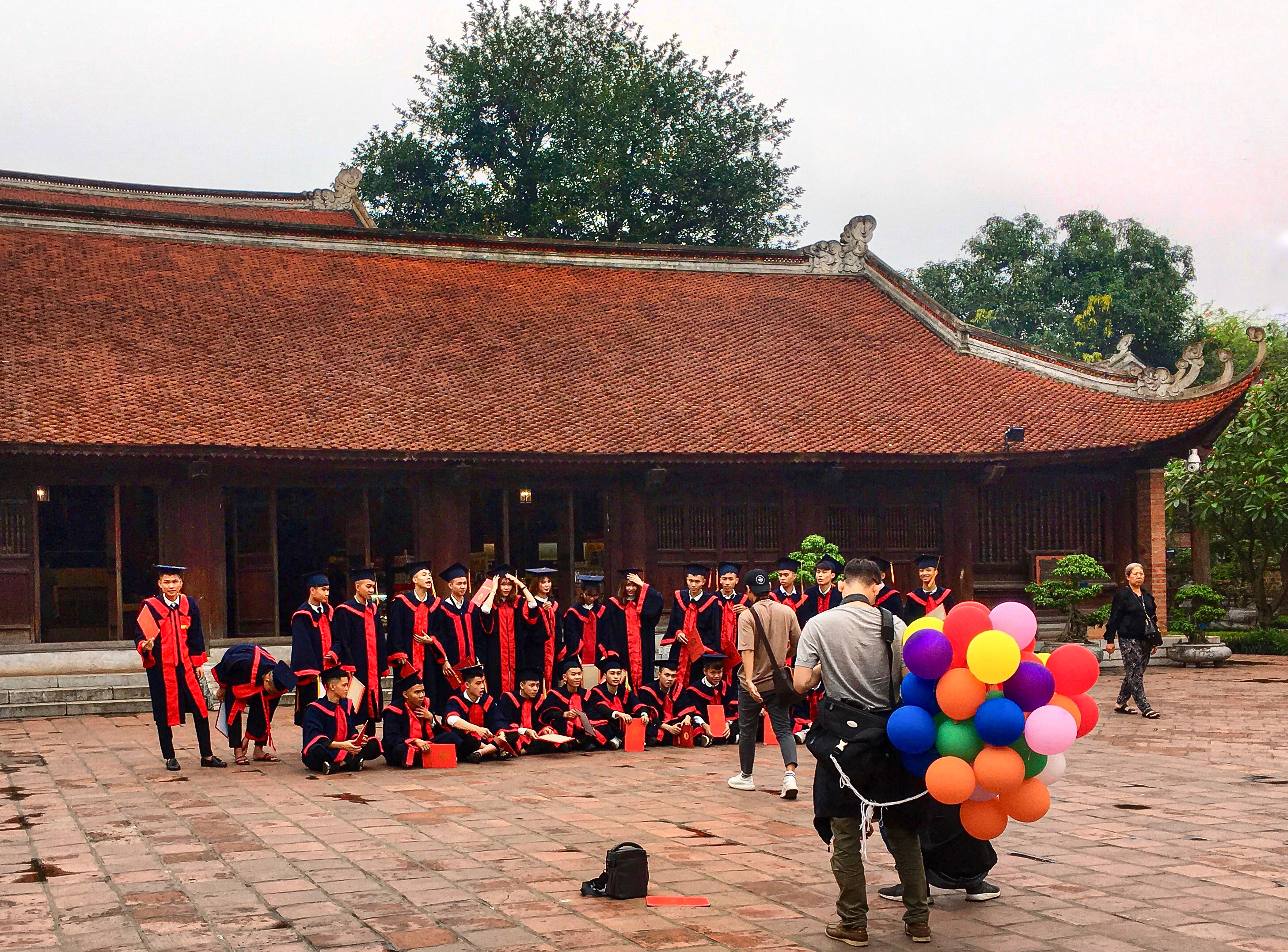 Graduated at Temple of Literature, Hanoi